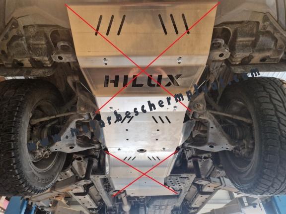 Motor  Beschermplaat voor Toyota Hilux Invincible