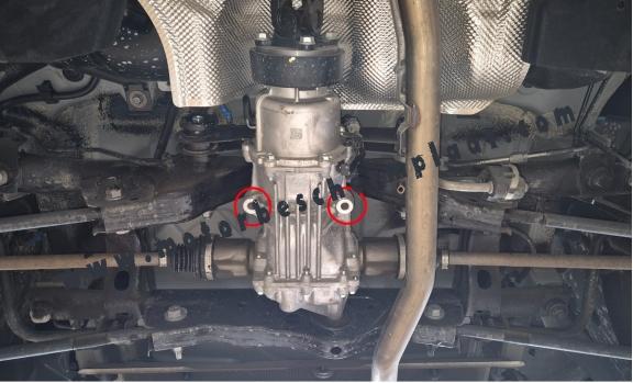 Aluminium Differentieel Beschermplaat voor Dacia Duster 4x4