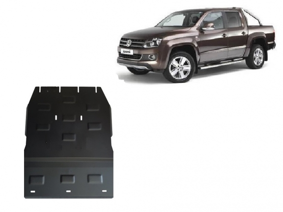 Versnellingsbak en Differentieel Beschermplaat voor Volkswagen Amarok -  V6 automat