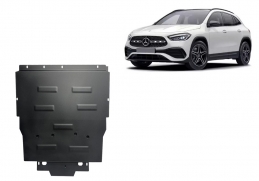 Motor, Versnellingsbak en Radiator Beschermplaat voor Mercedes GLA H247