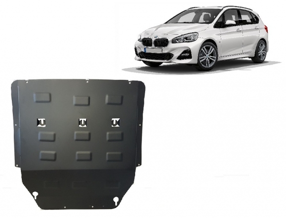 Motor, Versnellingsbak en Radiator Beschermplaat voor  BMW Seria 2 F45 / F46	