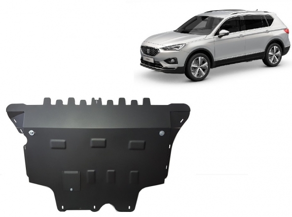 Motor, Versnellingsbak en Radiator Beschermplaat voor Seat Tarraco