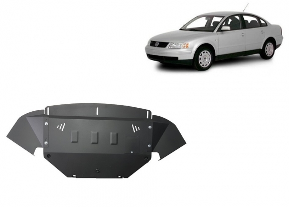 Motor en Radiator Beschermplaat voor VW Passat B5  2.5 TDI V6