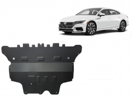 Motor, Versnellingsbak en Radiator Beschermplaat voor VW Arteon - handmatige versnellingen