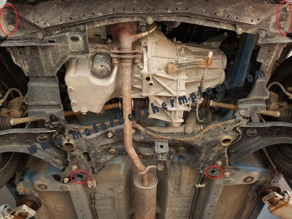 Motor, Versnellingsbak en Radiator Beschermplaat voor Suzuki Celerio