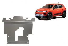 Motor en Versnellingsbak Beschermplaat voor Dacia Spring - Aluminium