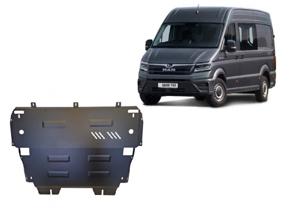 Motor, Versnellingsbak en Radiator Beschermplaat voor MAN Tge