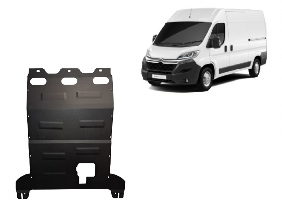 Motor, Versnellingsbak en Radiator Beschermplaat voor Citroen Jumper