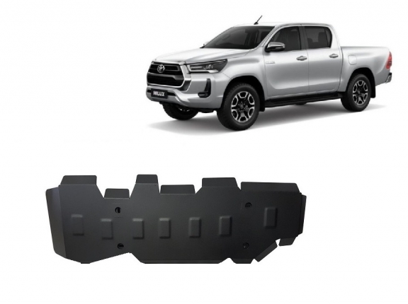 Brandstoftank Beschermplaat voor Toyota Hilux Invincible