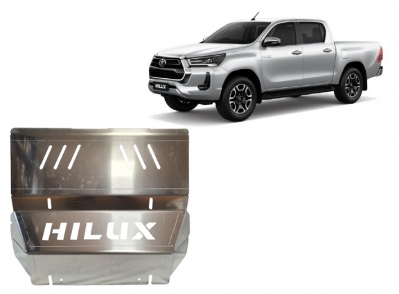 Radiator aluminium  Beschermplaat voor Toyota Hilux Invincible