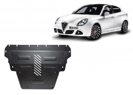 Motor, Versnellingsbak en Radiator Beschermplaat voor Alfa Romeo Giulietta