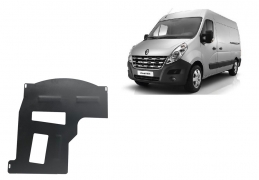 Katalysator/cat lock Beschermplaat voor Renault Master 3