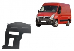 Katalysator/cat lock Beschermplaat voor Opel Movano B 