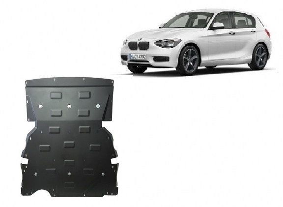 Motor en Radiator Beschermplaat voor BMW Seria 1