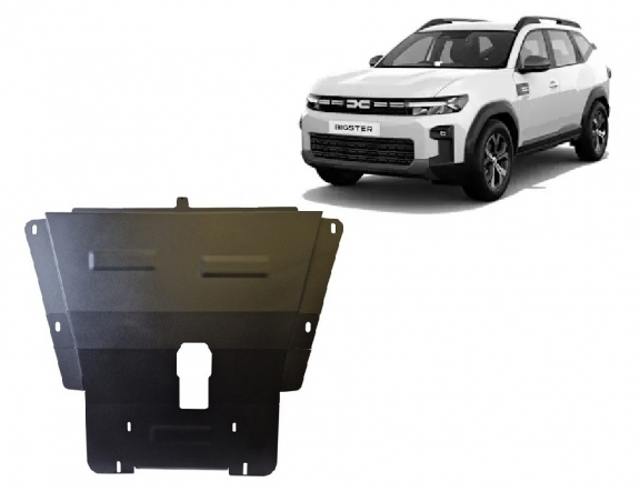 Motor en Versnellingsbak Beschermplaat voor Dacia Bigster - 4x4 + 4x2