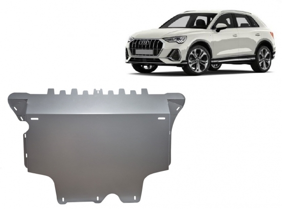 Aluminium Motor Beschermplaat voor Audi Q3