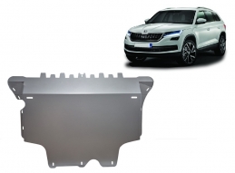 Aluminium Motor, Versnellingsbak en Radiator Beschermplaat voor Skoda Kodiaq