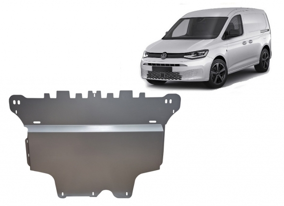 Aluminium Motor en Versnellingsbak Beschermplaat voor VW Caddy