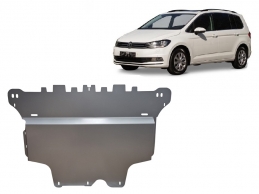 Aluminium Motor, Versnellingsbak en Radiator Beschermplaat voor VW Touran