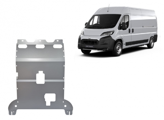 Aluminium Motor Beschermplaat voor Toyota Proace Max