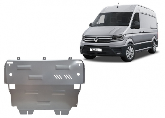 Aluminium Motor, Versnellingsbak en Radiator Beschermplaat voor Vw Crafter