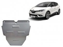 Aluminium Motor, Versnellingsbak en Radiator Beschermplaat voor Renault Scenic IV