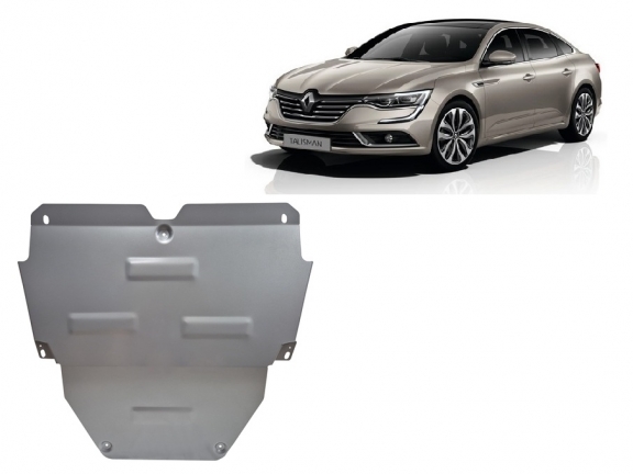 Aluminium Motor, Versnellingsbak en Radiator Beschermplaat voor Renault Talisman