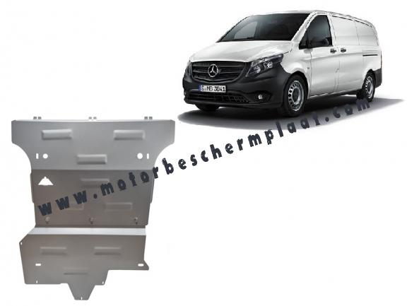 Motor, Versnellingsbak en Radiator Beschermplaat voor Mercedes Vito W447