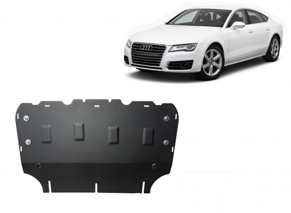 Motor en Radiator Beschermplaat voor Audi A7
