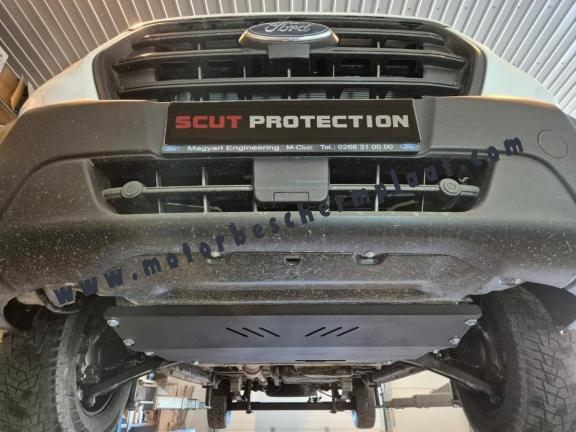 Aluminium Motor en Versnellingsbak Beschermplaat voor Ford Transit FWD