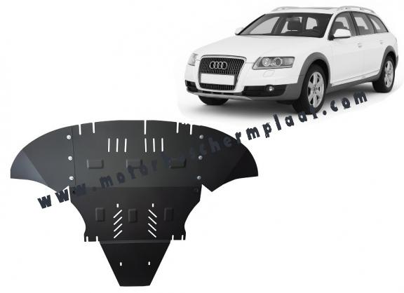 Motor, Versnellingsbak en Radiator Beschermplaat voor Audi A6 Allroad 2 - avec latéraux