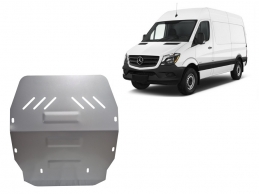 Motor en Versnellingsbak Beschermplaat voor Mercedes Sprinter - Aluminium