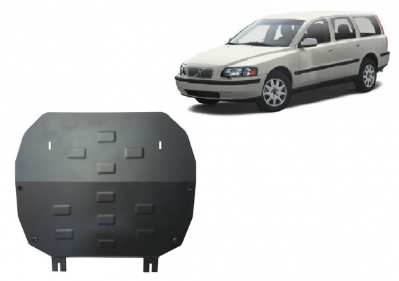 Motor, Versnellingsbak en Radiator Beschermplaat voor Volvo V70