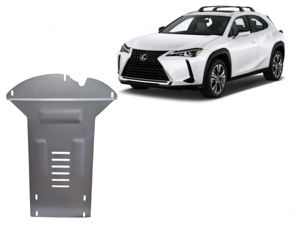 Aluminium katalysatorbeschermer / kat-slot voor Lexus UX