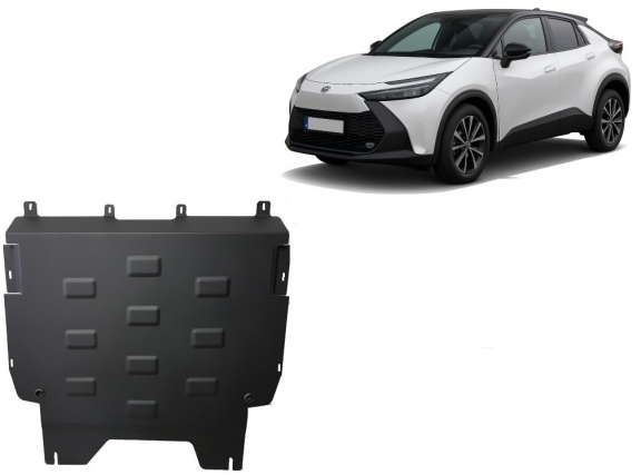 Motor, Versnellingsbak en Radiator Beschermplaat voor Toyota C-HR