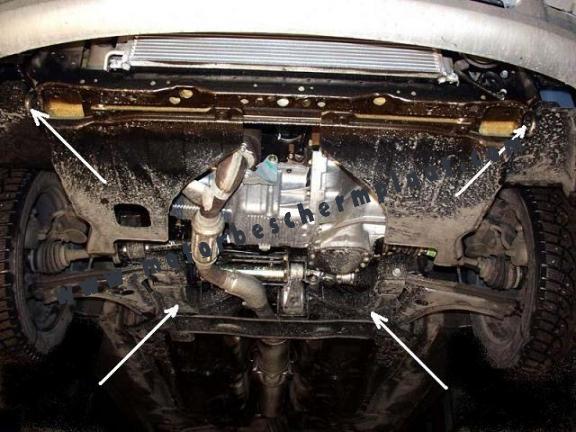 Motor, Versnellingsbak en Radiator Beschermplaat voor Chevrolet Lacetti / Nubira