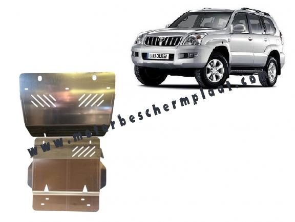 Motor  Beschermplaat voor Toyota Land Cruiser J120 - Aluminium