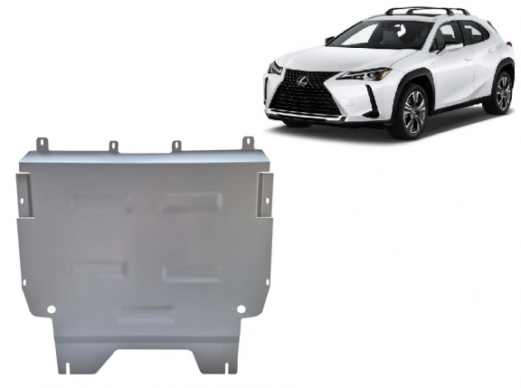 Motor, Versnellingsbak en Radiator aluminium Beschermplaat voor Lexus UX