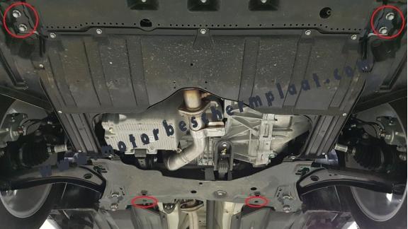 Motor, Versnellingsbak   aluminium Beschermplaat voor Suzuki SX4 