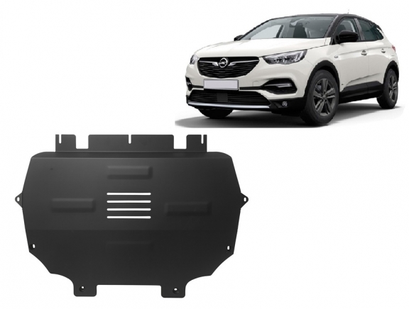 Motor, Versnellingsbak en Radiator Beschermplaat voor Opel Grandland X