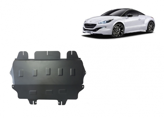 Motor, Versnellingsbak en Radiator Beschermplaat voor Peugeot Rcz