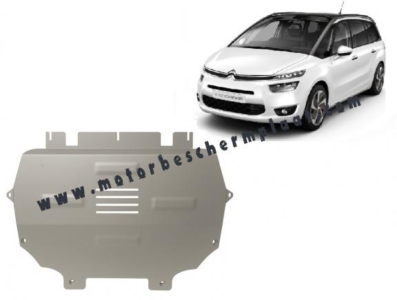 Motor en Versnellingsbak Beschermplaat voor Citroen C4 Picasso - Aluminium