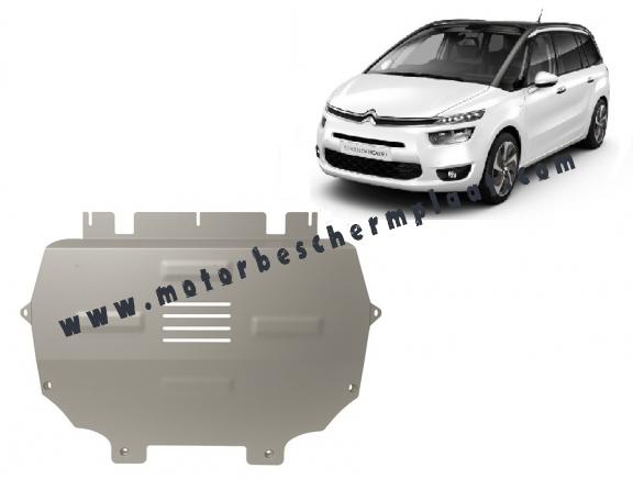 Motor en Versnellingsbak Beschermplaat voor Citroen Grand C4 Picasso - Aluminium