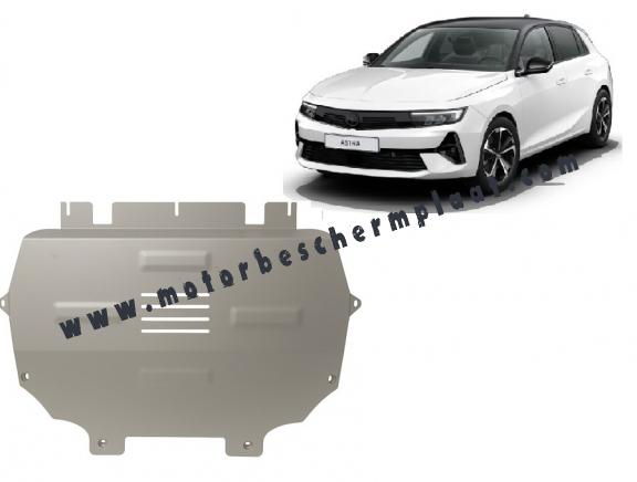 Motor en Versnellingsbak Beschermplaat voor Opel Astra L - Aluminium