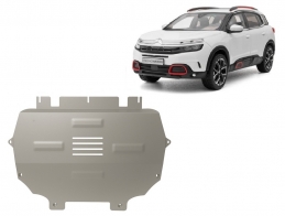Motor en Versnellingsbak Beschermplaat voor Citroen C5 Aircross - Aluminium
