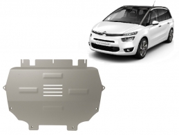 Motor en Versnellingsbak Beschermplaat voor Citroen C4 Picasso - Aluminium