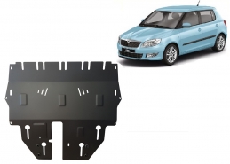 Motor, Versnellingsbak en Radiator Beschermplaat voor Skoda Fabia 3