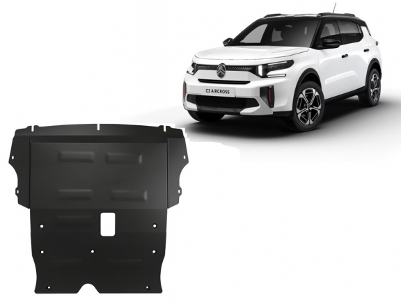 Motor en Versnellingsbak Beschermplaat voor Citroen C3 Aircross