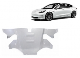 Achterste aluminium bescherming voor elektrische motor – Tesla Model 3 AWD
