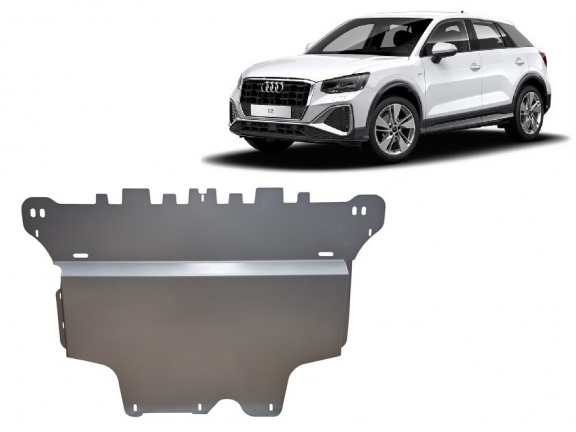 Aluminium Motor Beschermplaat voor Audi Q2
